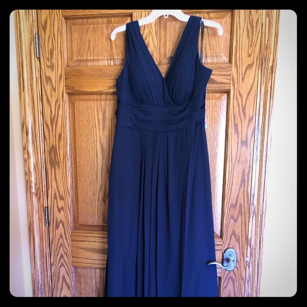 Navy A-Line Bridesmaid Dress NWT